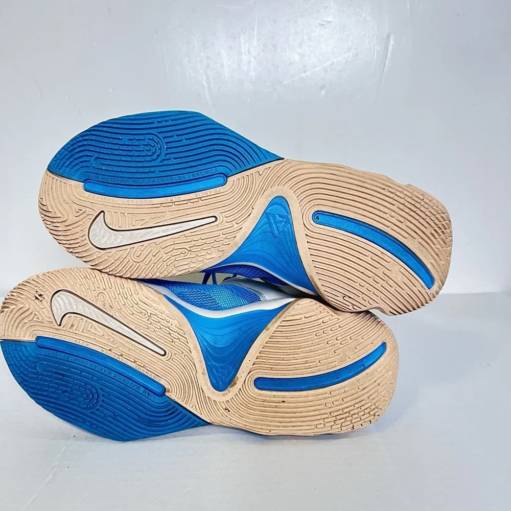 Nike Men's 11.5 Nike Giannis Immortality 3 Low Nigeria X Greece Worn Once
